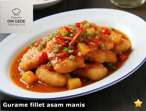 Gurame Fillet Saus Asam Manis