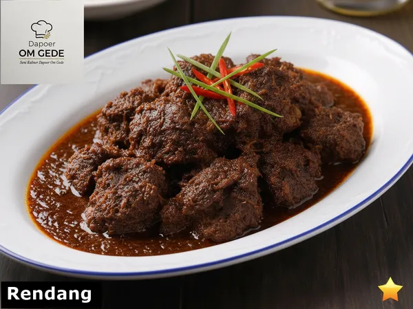 Rendang Daging Premium